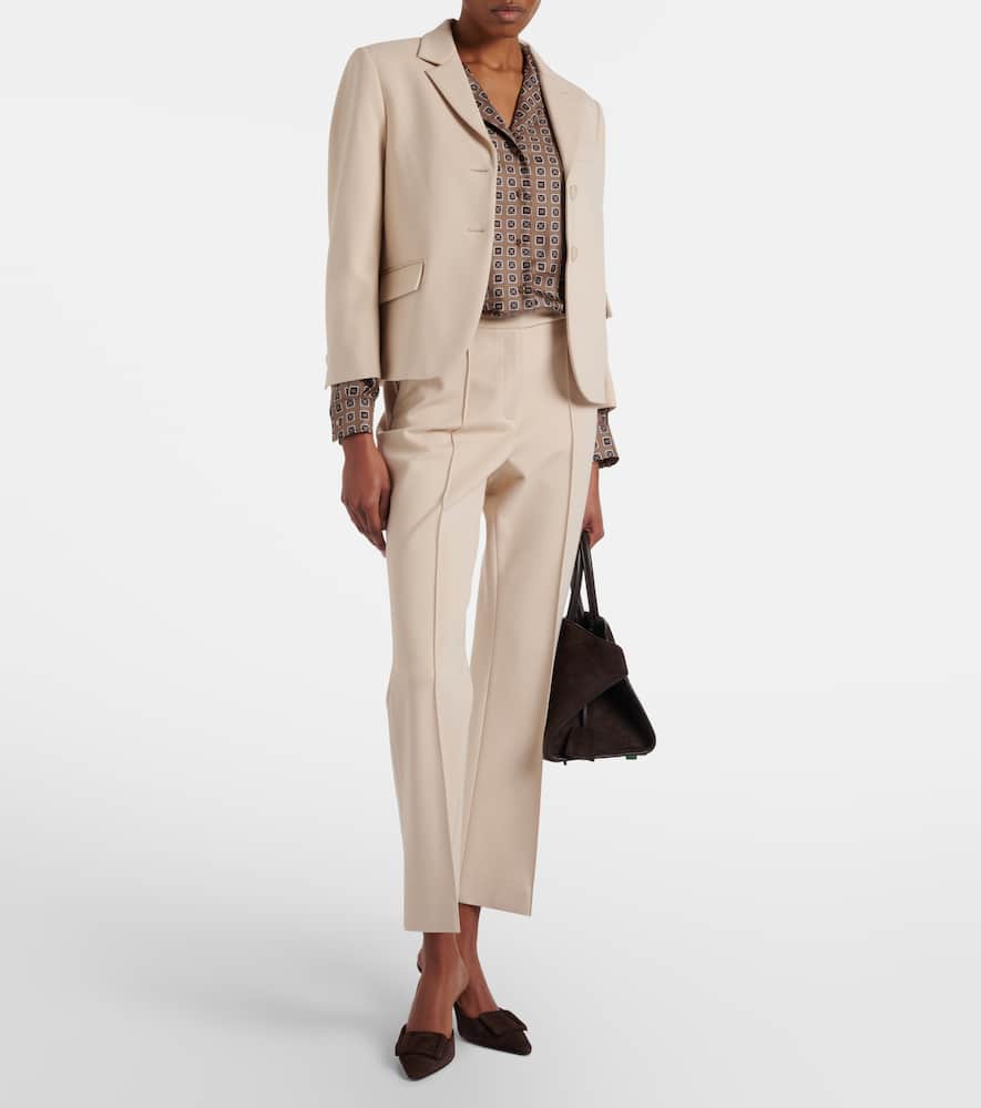 Emotional Essence cropped blazer