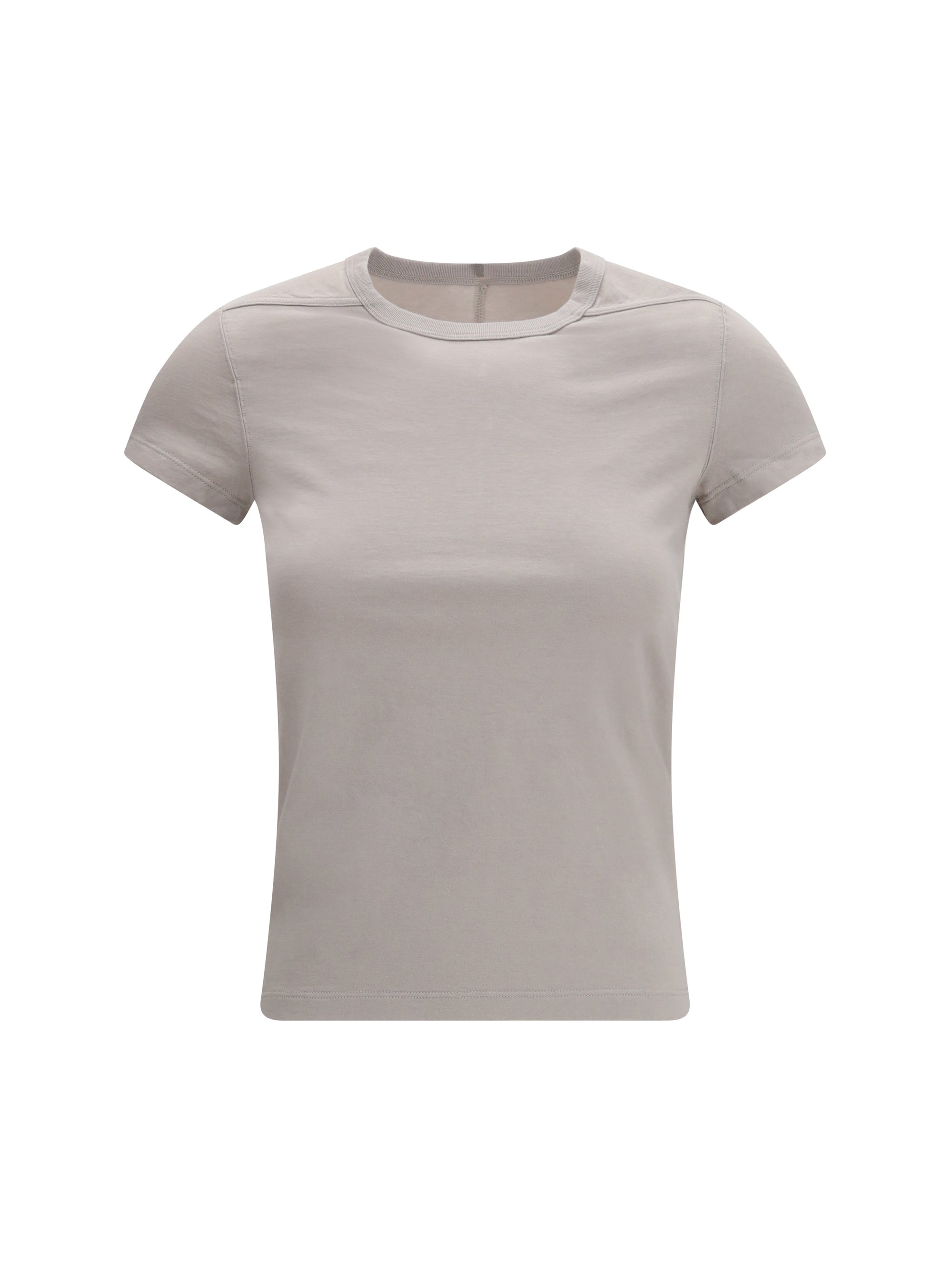 Cotton Slim T-Shirt — Beige