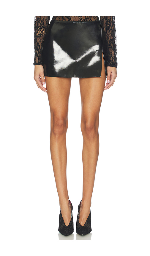 Lovers and Friends Demi Mini Skirt in Black. L. Also in XS, S