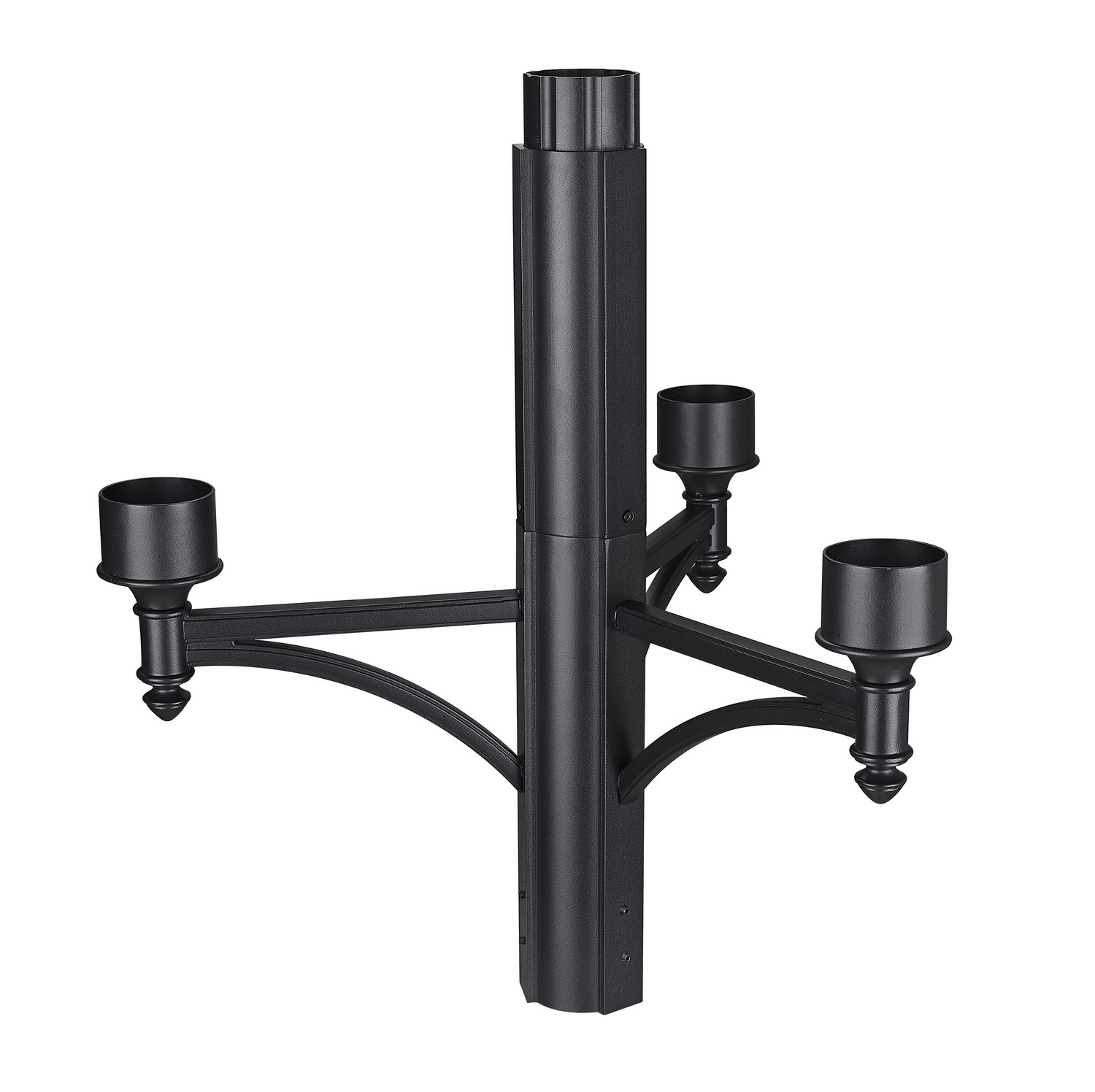 Black Outdoor Posts Hardware from the Outdoor Collection