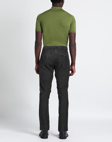 Man Pants Black Size 30 Cotton, Polyester, Elastane