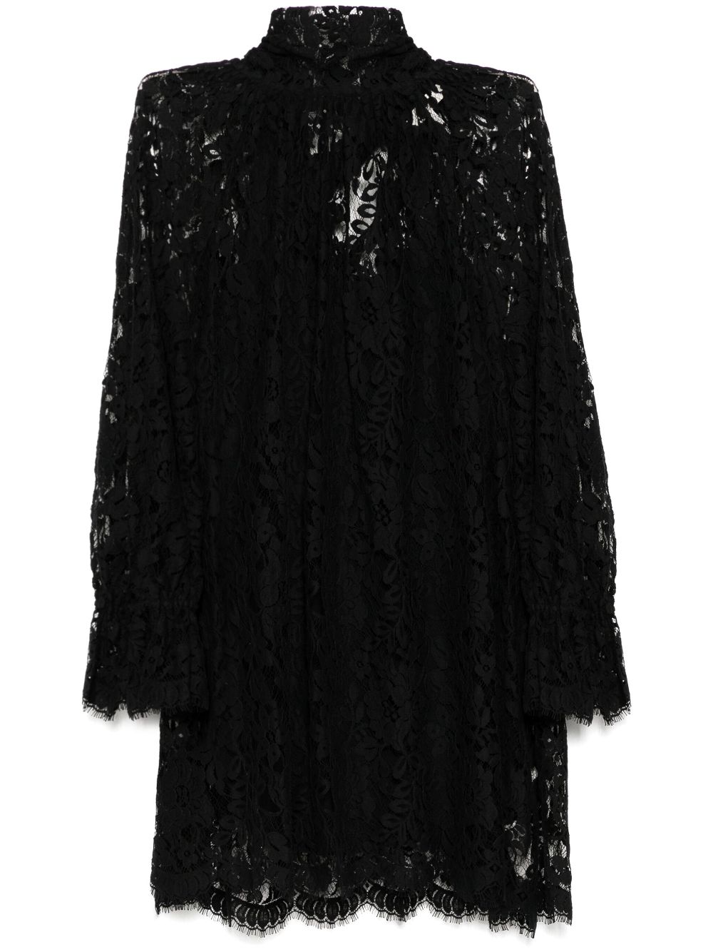 Gathered dress - Black