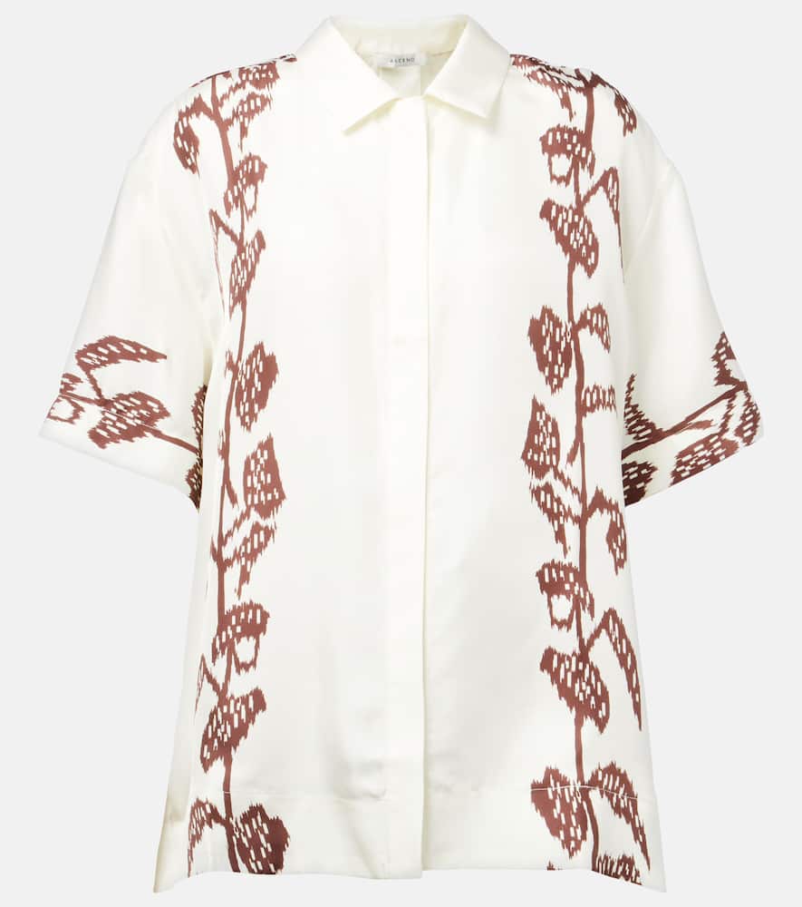 Montauk silk twill shirt