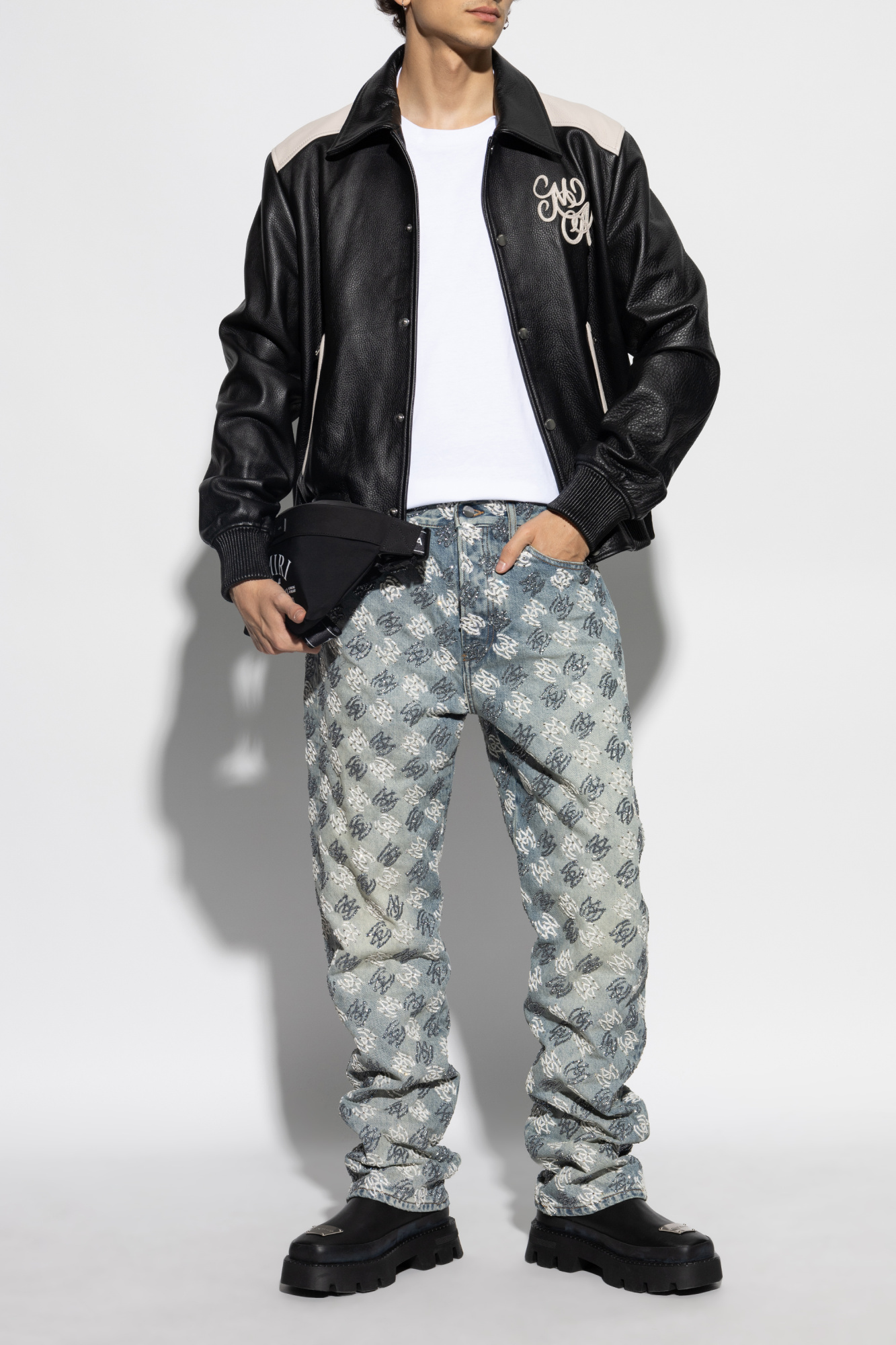 Jeans With Finishing, Men's, Blue