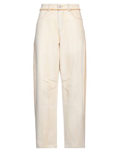 Woman Jeans Cream