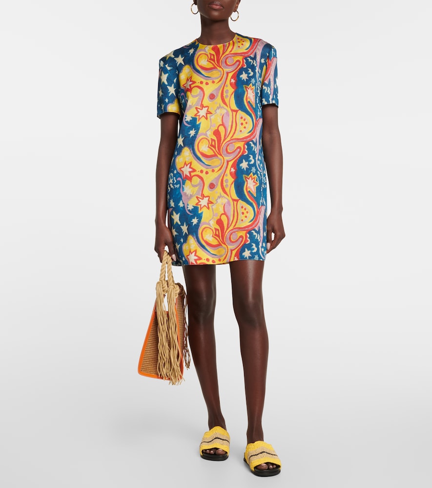 Printed minidress