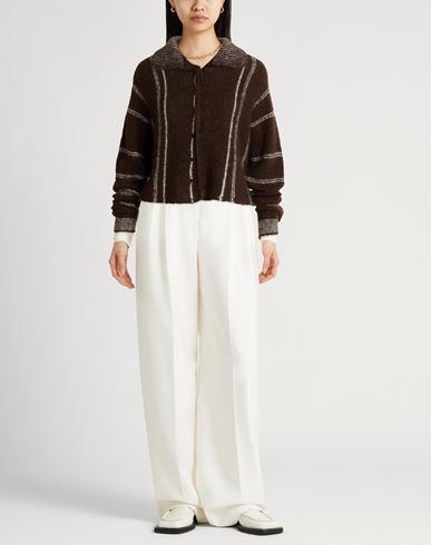 Woman Cardigan Brown Size XS Mohair wool, Polyamide, Elastane