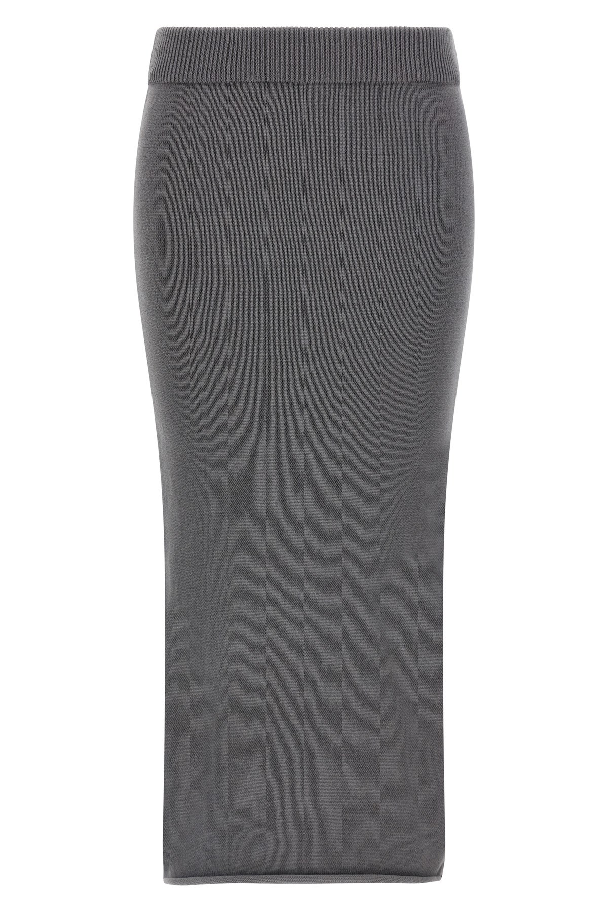 'Raw Knit Skirt