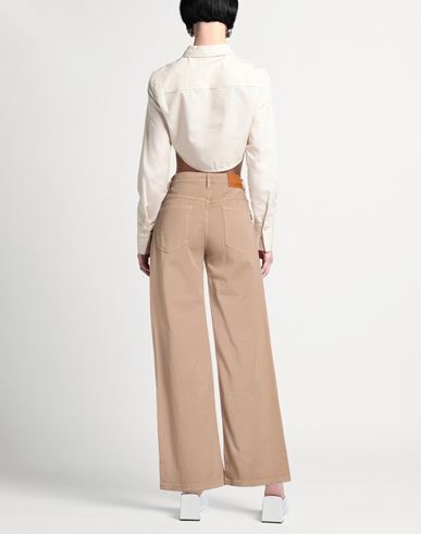 Woman Jeans Light brown Size XS Lyocell, Cotton, Elastane