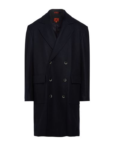 Man Coat Midnight blue Size 46 Wool, Polyamide