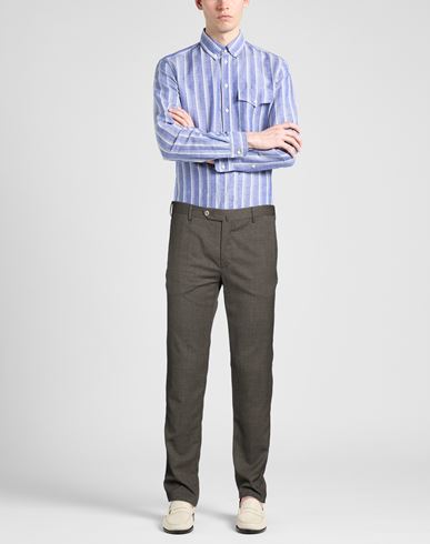 Man Pants Black Size 32 Polyester, Wool, Elastane