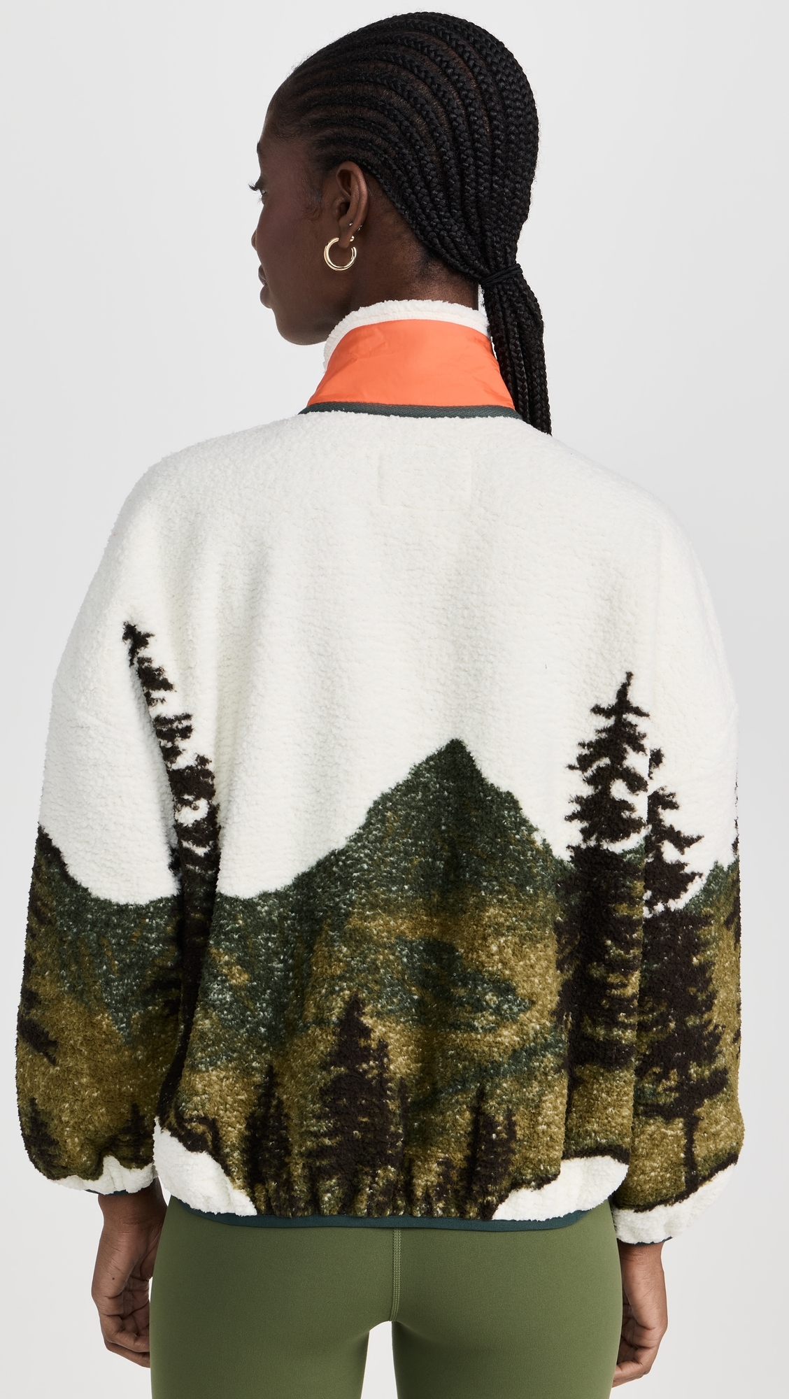 The Plush Terrain Full-Zip Jacket Mountain View Landscape