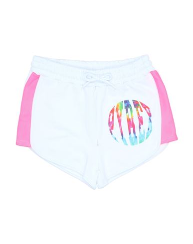 Kid Girl Shorts & Bermuda Shorts White Size 16 Polyester, Cotton