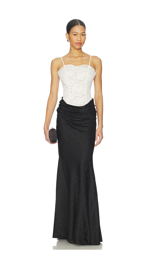 For Love & Lemons Karissa Maxi Gown in Black. 8 also , 2, 4, 6
