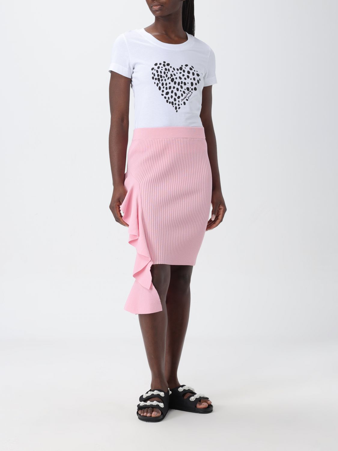 Skirt Woman color Pink