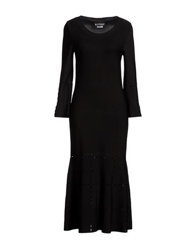 Woman Midi dress Black Size 6 Viscose, Polyamide