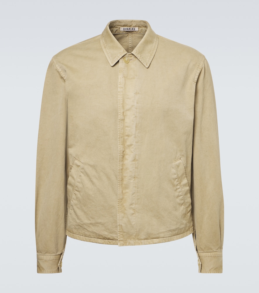 Cotton blouson jacket