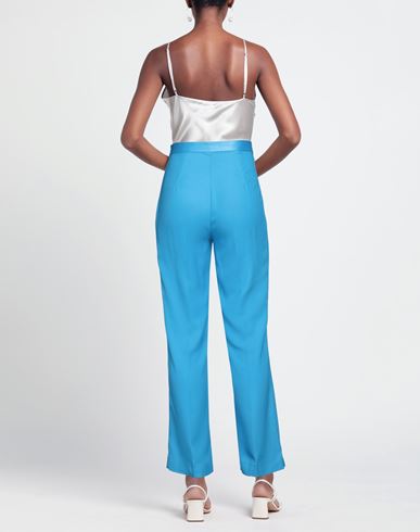 Woman Pants Azure Size 6 Polyester