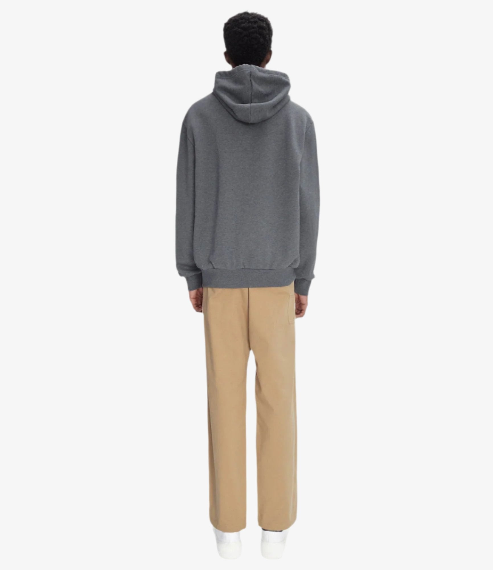 A. P.C. Hooded Sweatshirt With Flocked