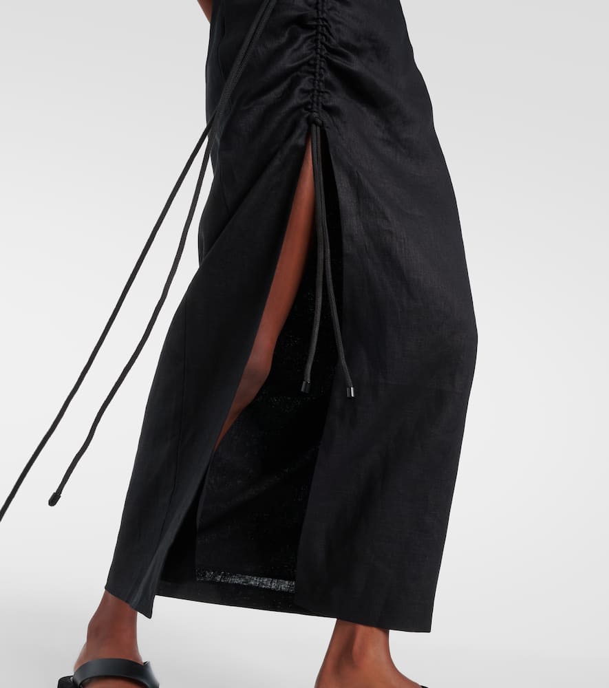 Josefina linen maxi skirt