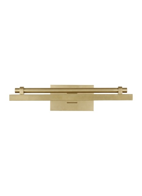 Natural Brass LED Picture Light from the Kal Collection