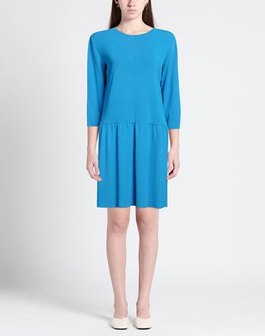 Woman Mini dress Azure Size 0 Rayon, PBT