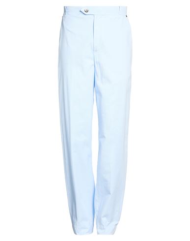 Man Pants Sky blue Size S Cotton