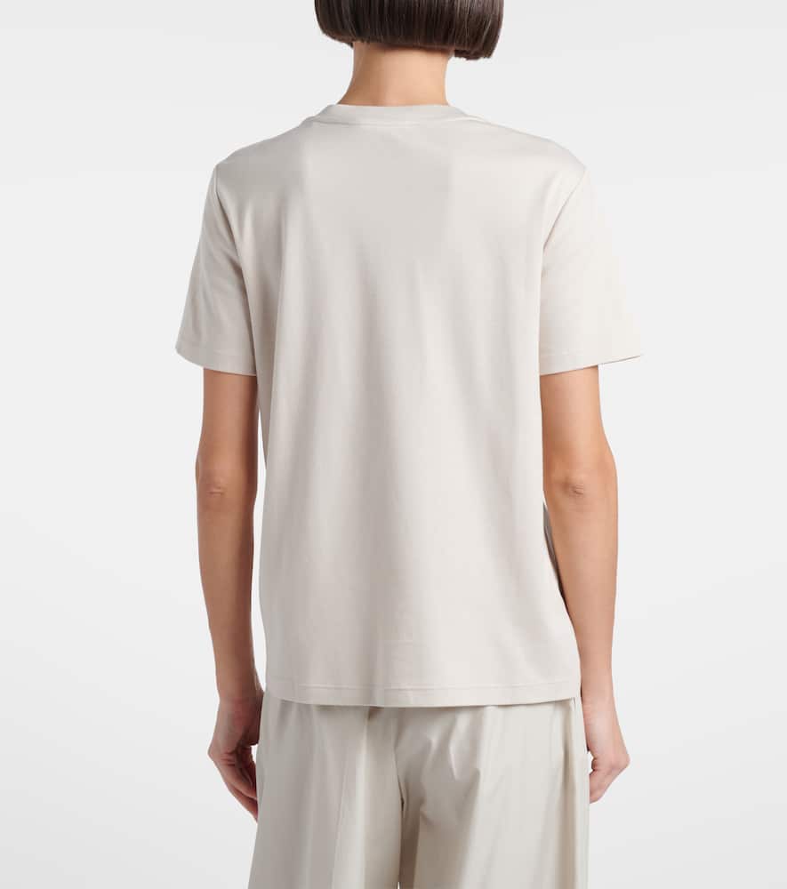 Bingo embellished cotton-blend T-shirt