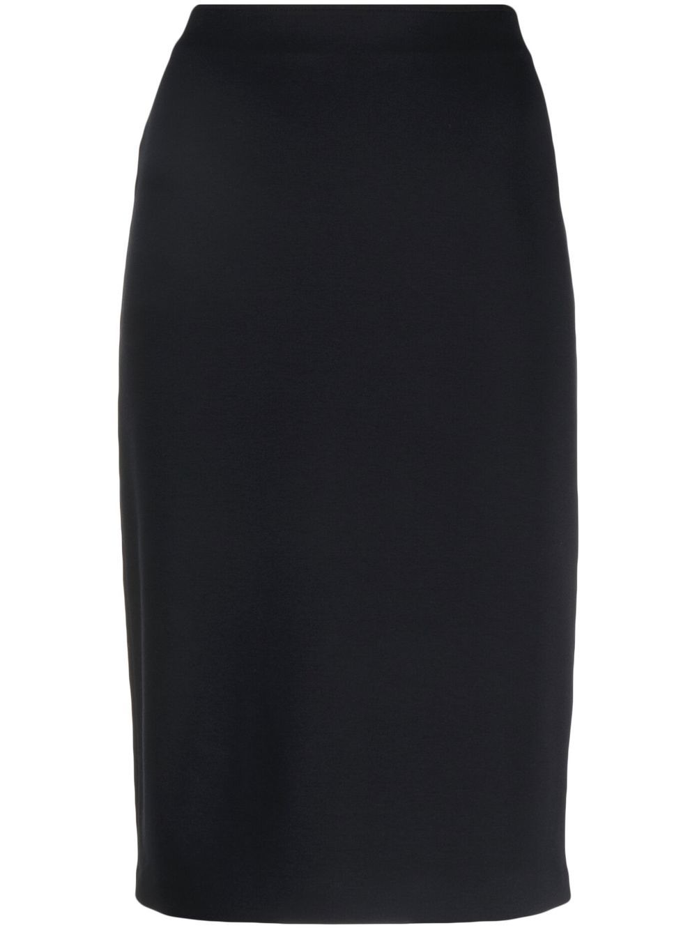 High-waist pencil skirt - Blue