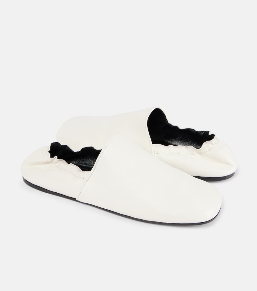 Banks leather slip-on shoes