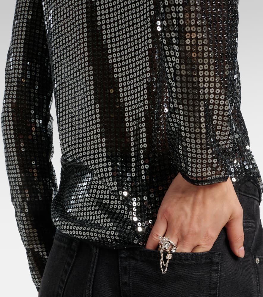 Sequined top