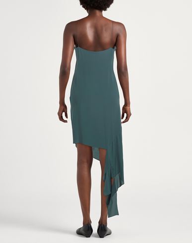 Woman Mini dress Deep teal Size 6 Acetate, Silk