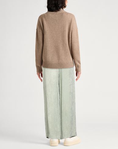 Crème Woman Pants Light green Size 6 Viscose