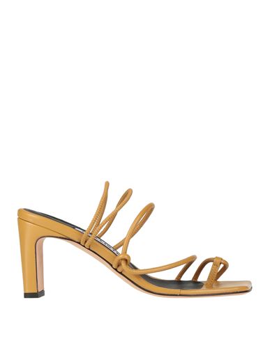 Kallistè Woman Thong sandal Marigold Size 5 Leather