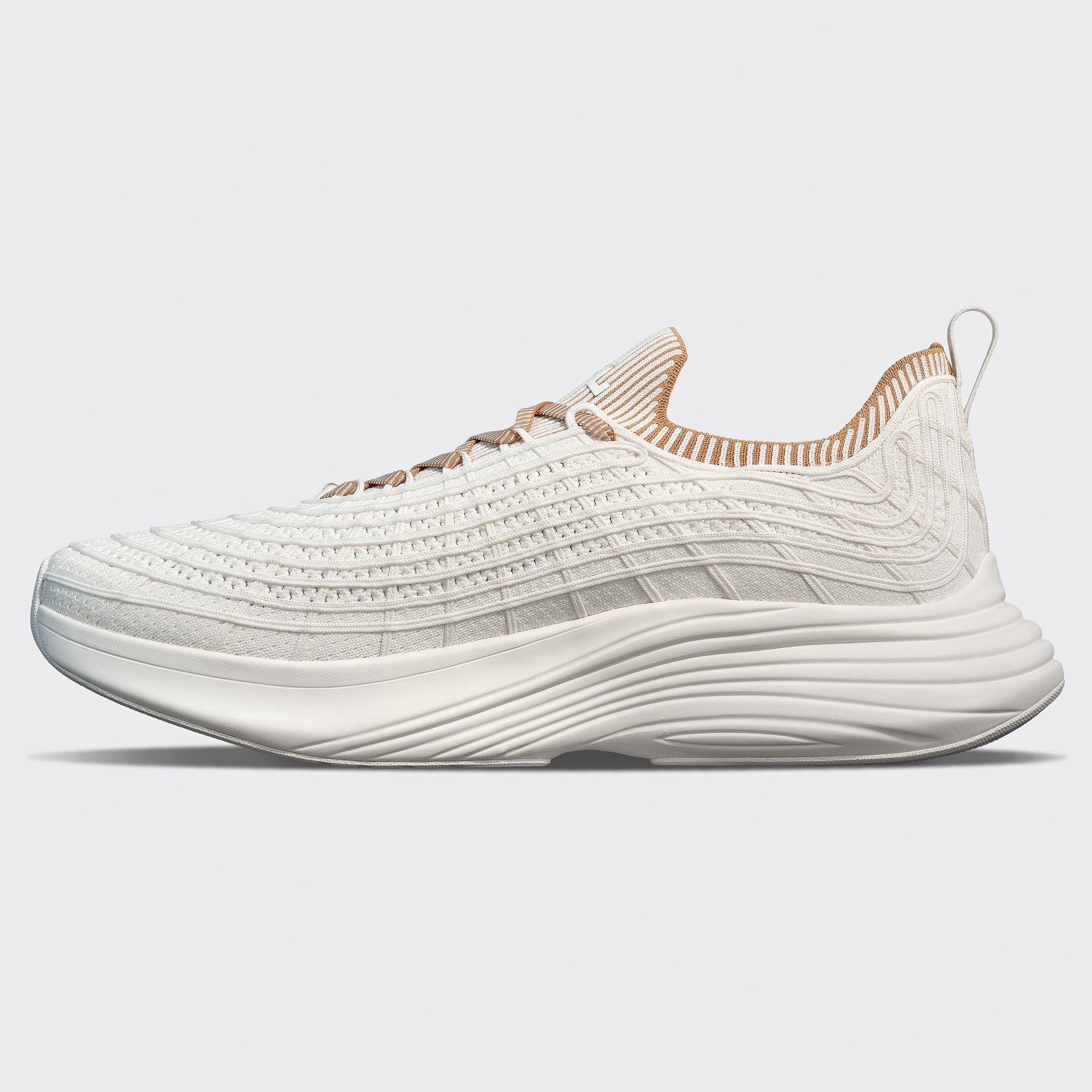Men's TechLoom Zipline Ivory / Tan / Ribbed
