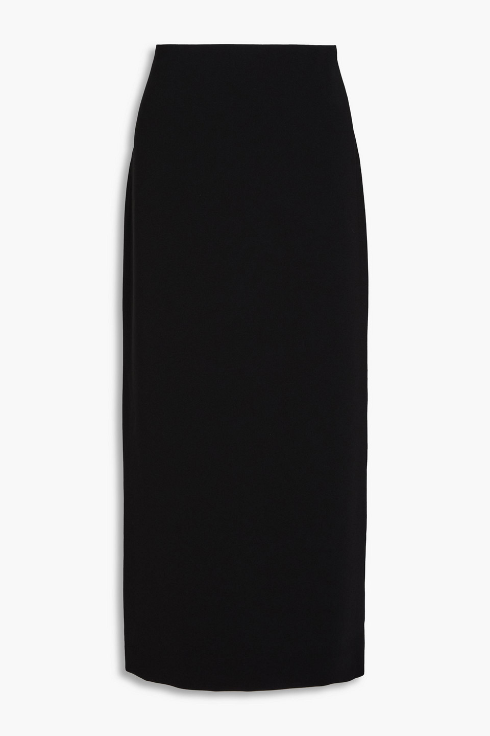 Crepe midi skirt - Black - US 6