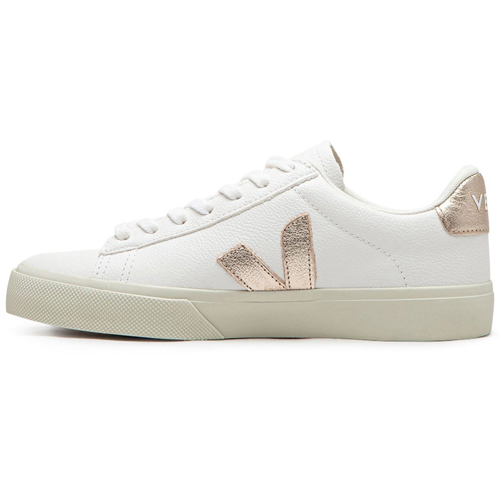 Veja Campo Chromefree Leather Men's White Platine Fashion Trainers