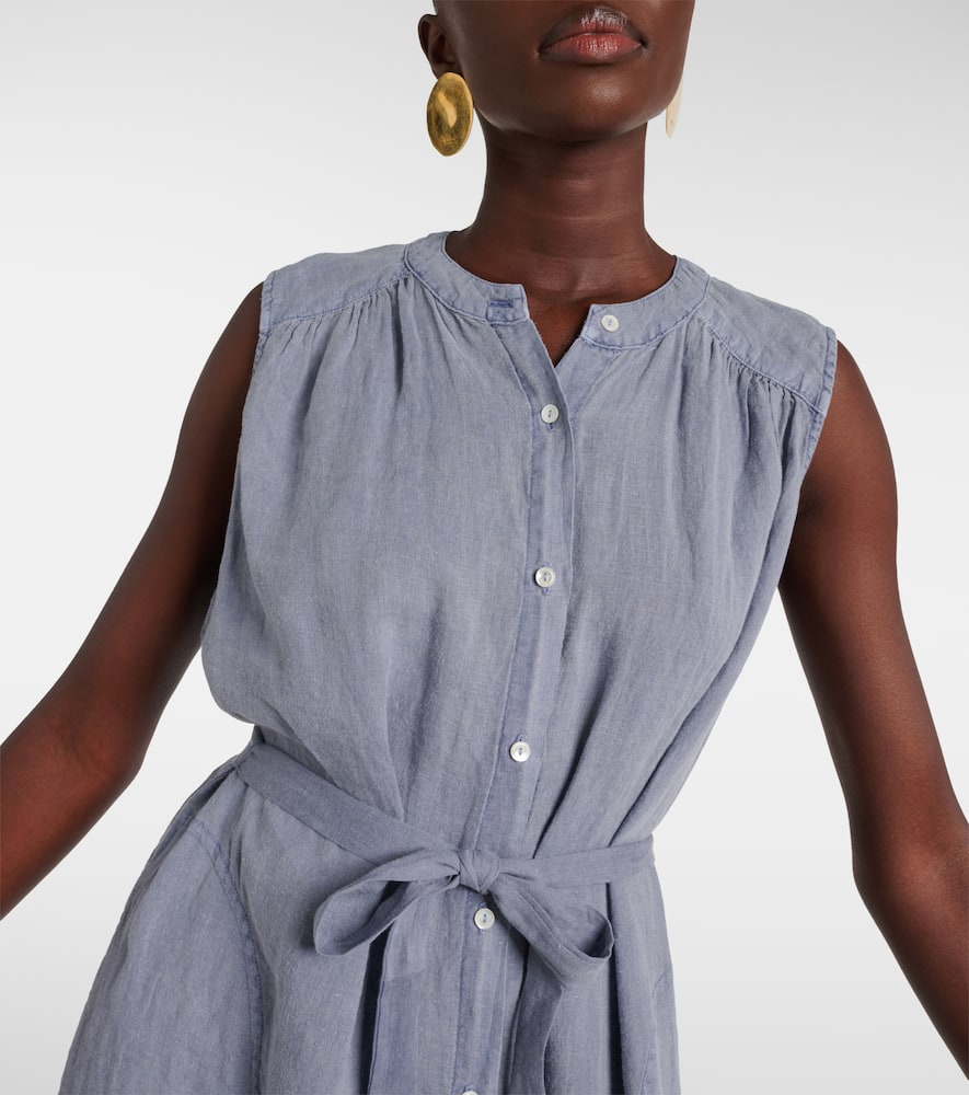 Luna linen maxi dress