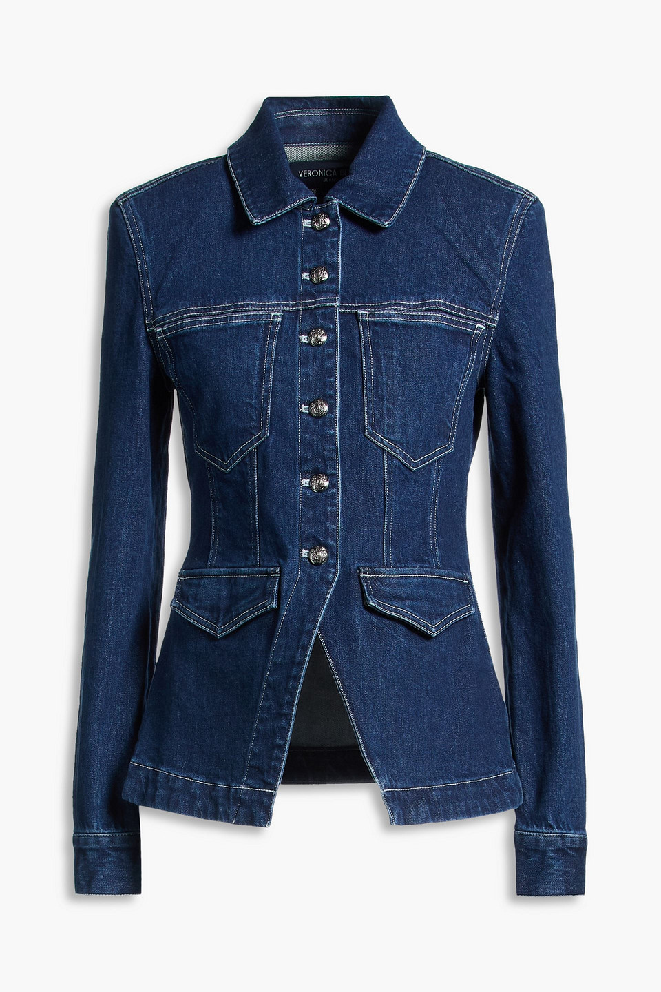 Alfie denim shirt jacket - Blue - S