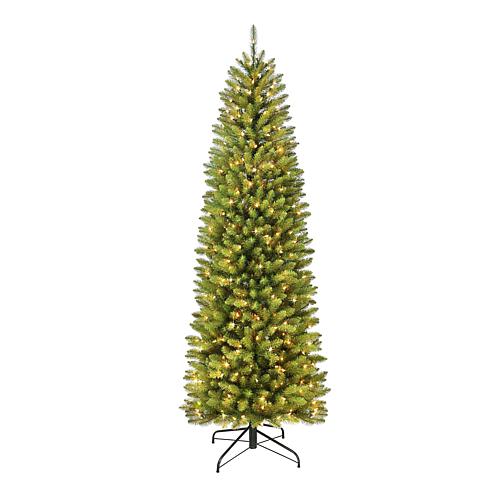 Franklin Fir Pencil 10' Artificial Christmas Tree with Clear Lights