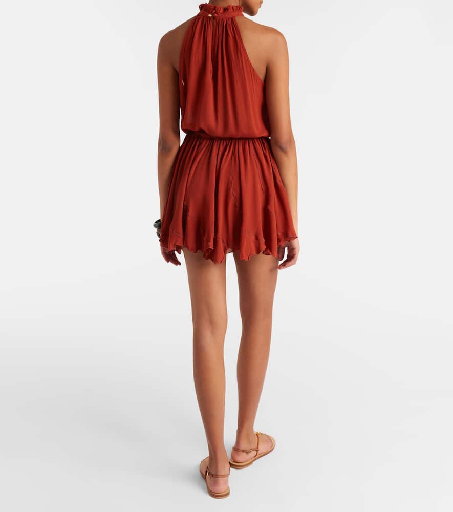 Bianca gathered minidress