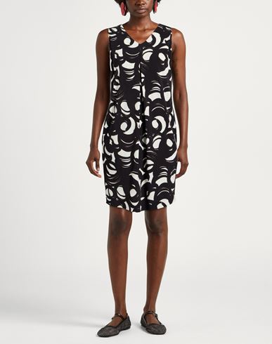 Woman Mini dress Black Size 6 Viscose, Elastane