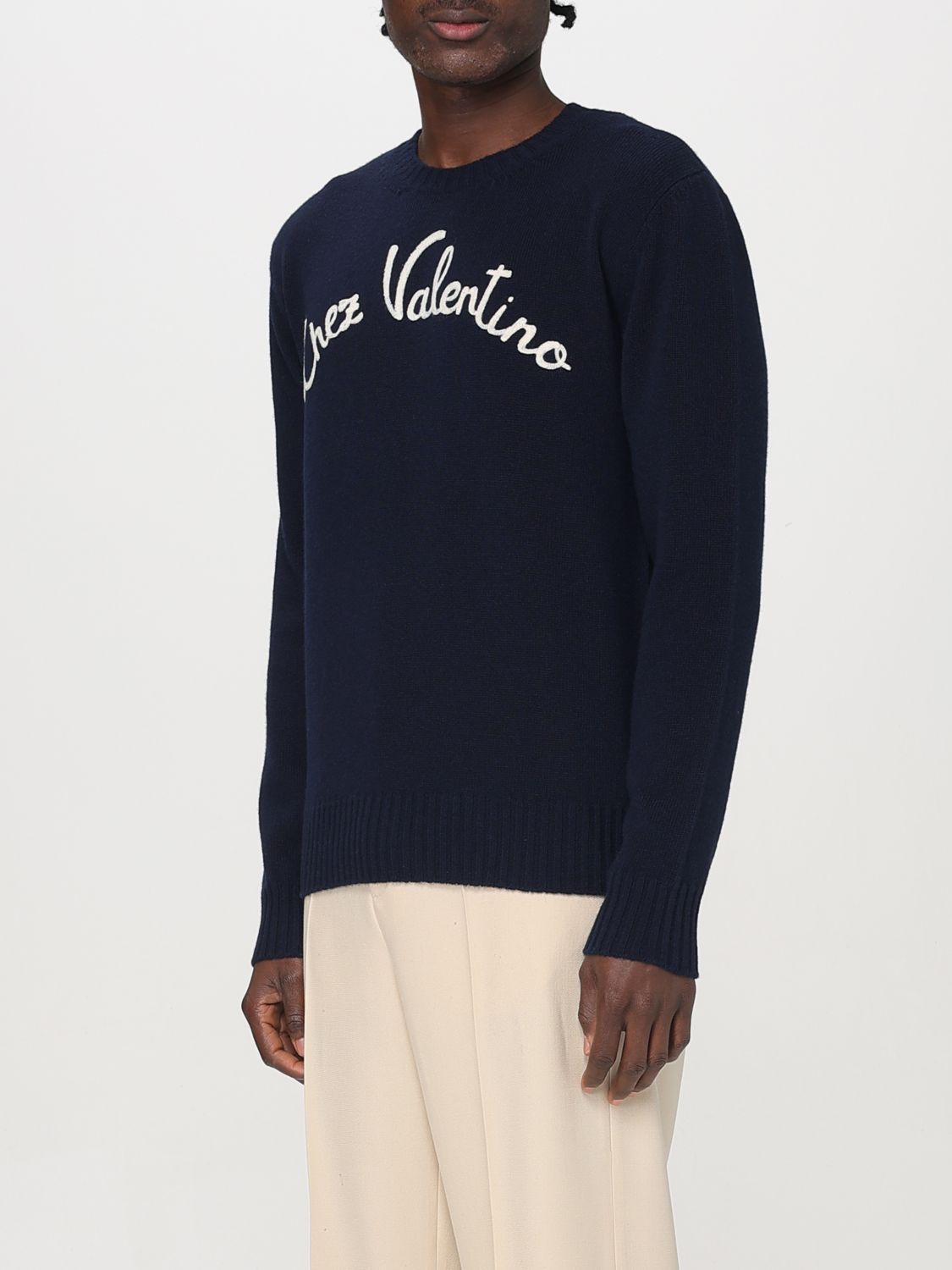 Sweater Men color Blue
