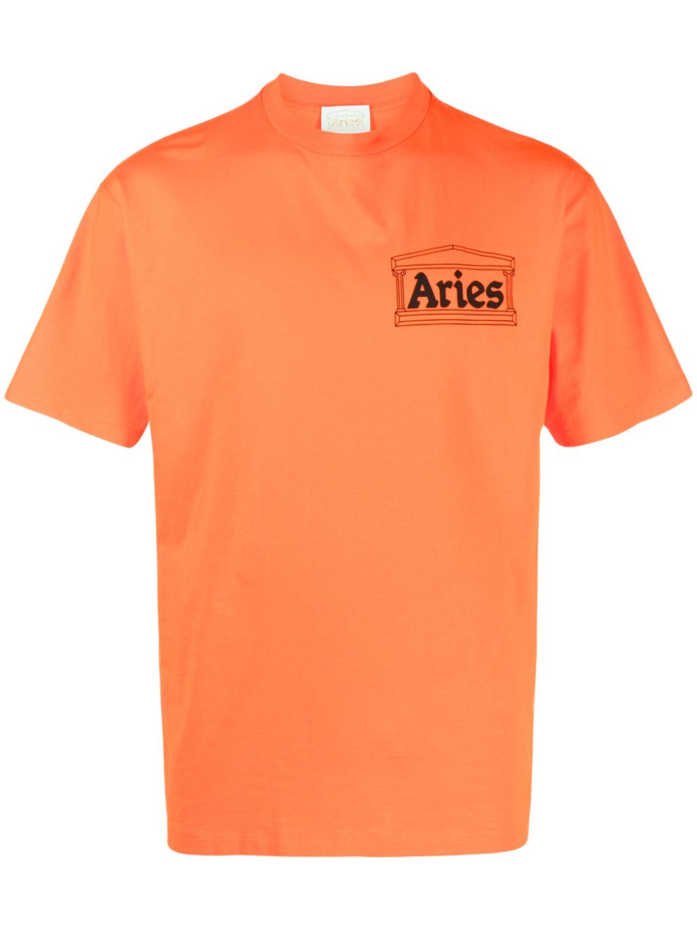 Logo-print cotton T-shirt - Pink