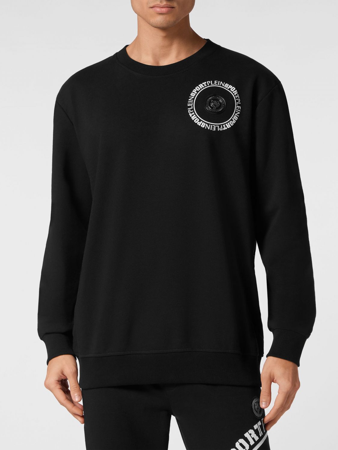 Carbon Tiger print sweatshirt - Black
