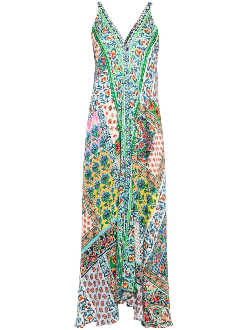 Diskana Eva V Neck Dress