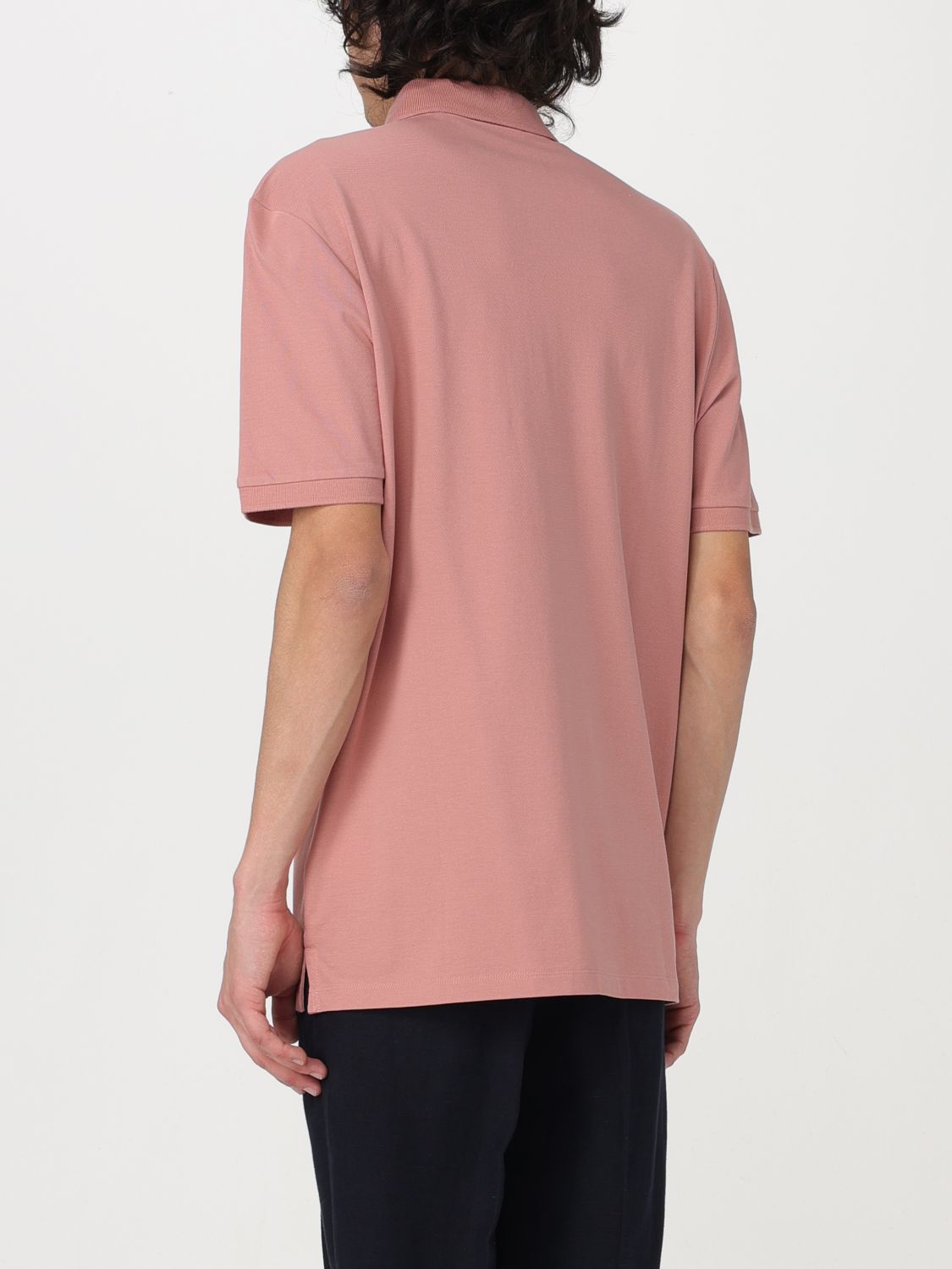 Polo Shirt Men color Pink
