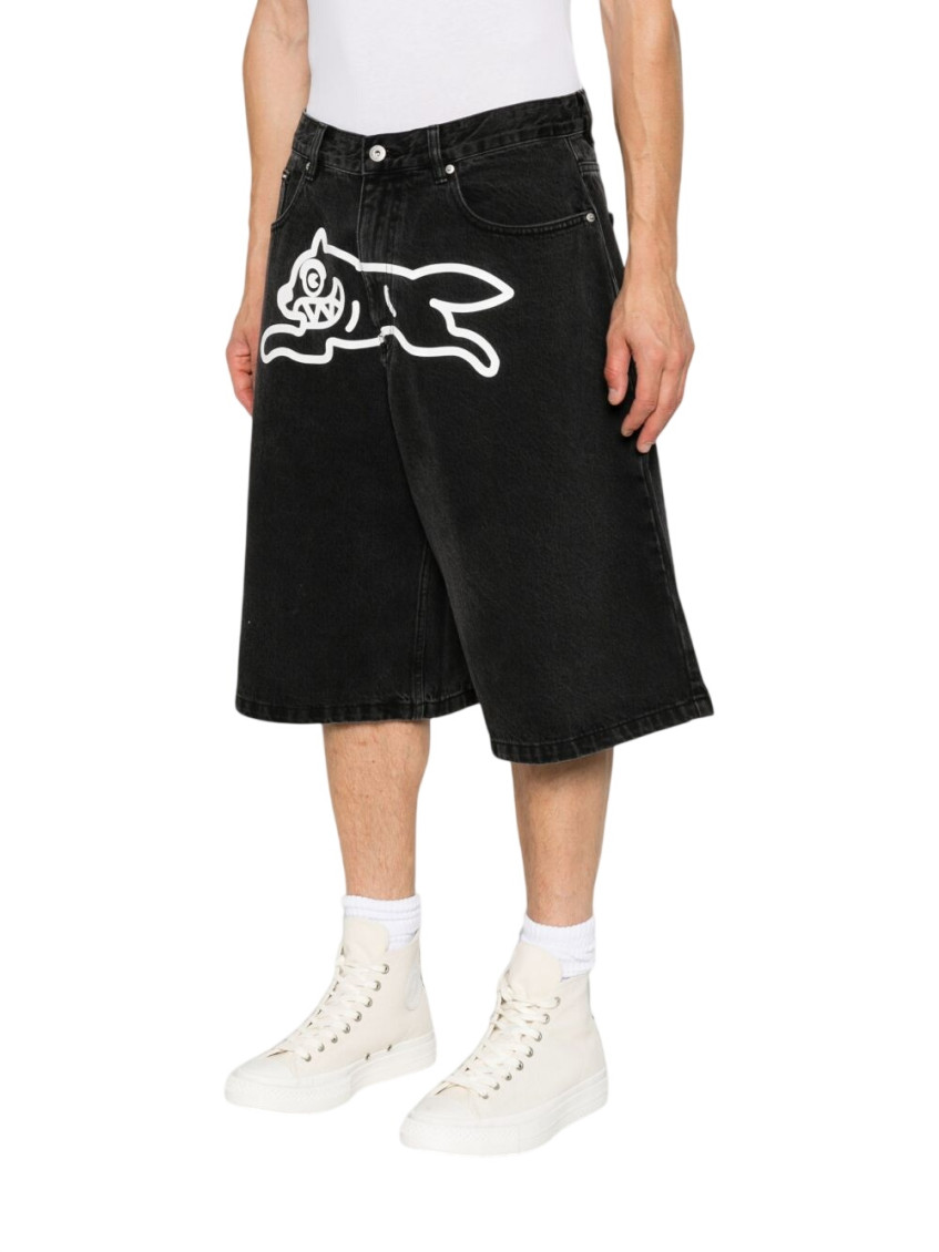 Denim Cargo Shorts