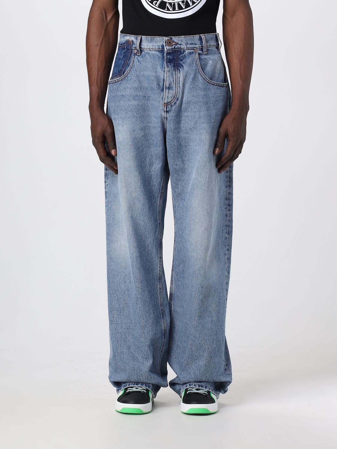 Jeans Men color Denim