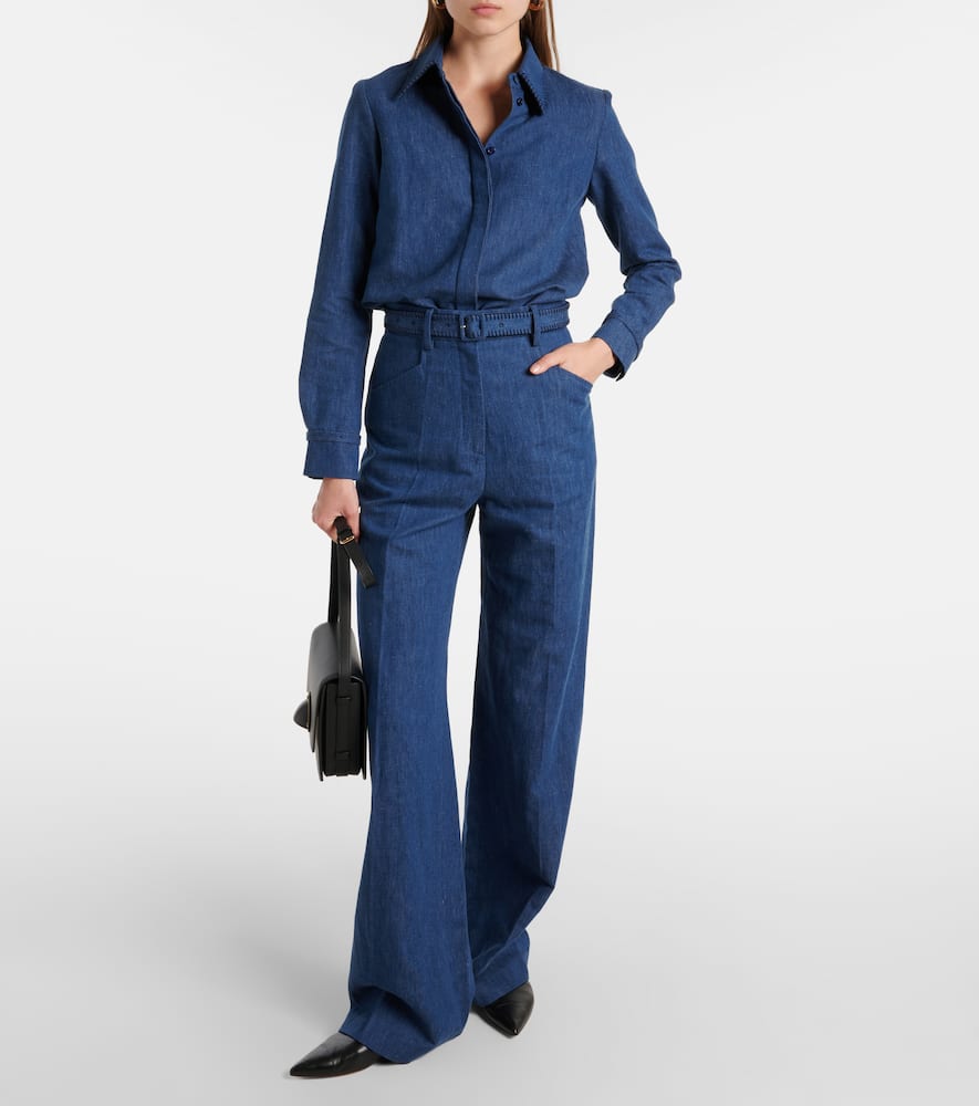 Cruz cotton and linen shirt